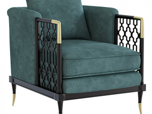 Caracole armchair Modello 3D