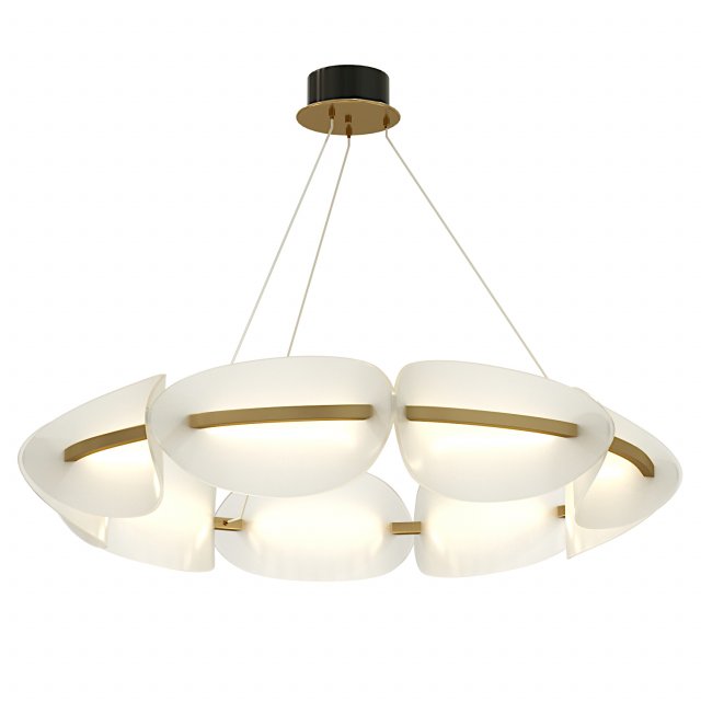 커니 샹들리에 3D 모델 .c4d .max .obj .3ds .fbx .stl .blend 