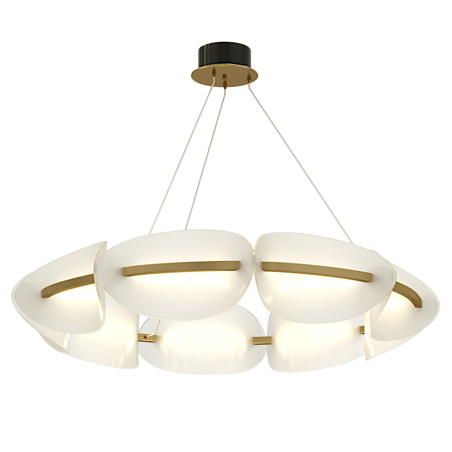 Kearney chandelier 3D Model .c4d .max .obj .3ds .fbx .stl .blend 
