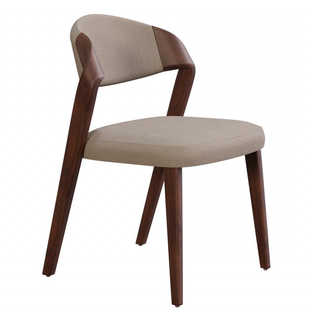 Angel Cerda Chair 3D Model .c4d .max .obj .3ds .fbx .stl .blend 