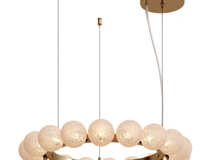 Lampe à suspension Ambre Modèle 3D