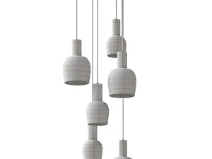 Smart Casual Pendant Light 3D Model