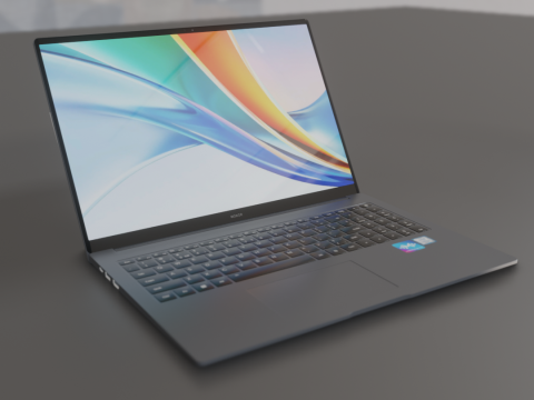 Honor Magic Book x16 3D-Modell