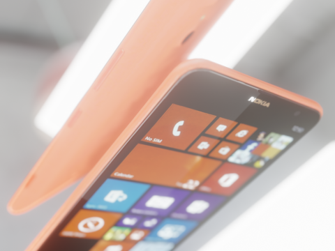Nokia Lumia 1320 3D मॉडल