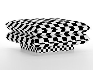 Stool James Mezzo collection 3D Model