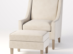 The Chrystie Chair Modello 3D