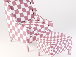 The Chrystie Chair Modello 3D
