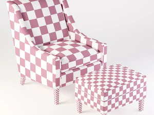 The Chrystie Chair 3D Model