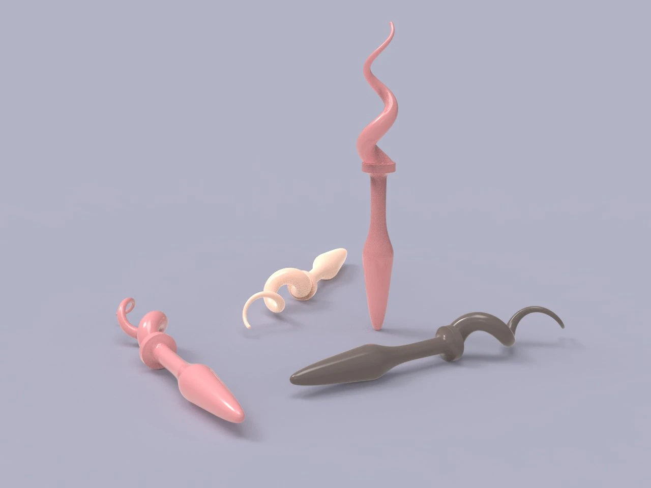 Piggy plug 3D Print Model .c4d .max .obj .3ds .fbx .stl .blend 