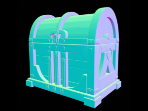 Chest 3Dモデル