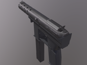 TEC-9 Model 3D