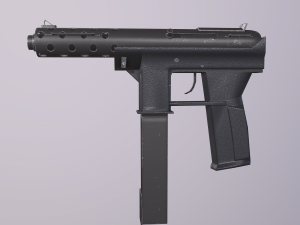 TEC-9 Model 3D