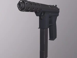 TEC-9 3D Model