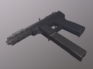 TEC-9 Model 3D