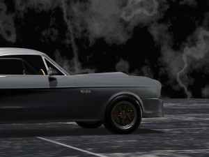 Mustang Shelby GT500 1967 3D Model