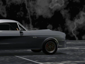 Mustang Shelby GT500 1967 3D Model