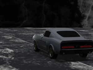 Mustang Shelby GT500 1967 3D Model