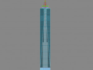 1 Wtc World Trade Center Building 3D Model