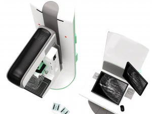 Sistema mammografico 3dimensioni Modello 3D