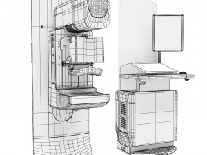 Sistema mammografico 3dimensioni Modello 3D