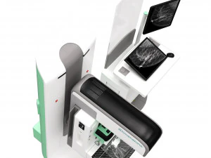 Sistema mammografico 3dimensioni Modello 3D