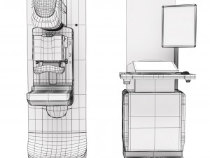 3dimensions Mammography System 3Dモデル