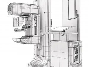 Sistema mammografico 3dimensioni Modello 3D