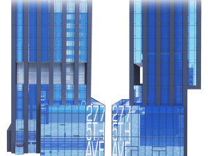 Skyscraper 277 Fifth Ave NY 3D 모델