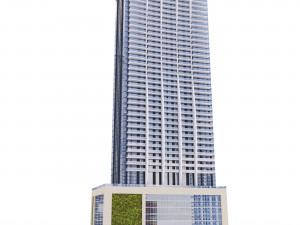 Building 1010 Brickell Miami 3D Model
