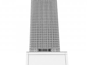 Building 1010 Brickell Miami 3D Модель