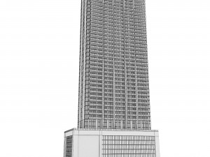 Building 1010 Brickell Miami 3D Модель