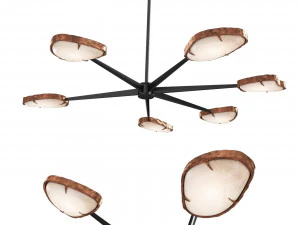 シャンデリア アキレ・サルヴァーニ スパイダージュエル 3Dモデル