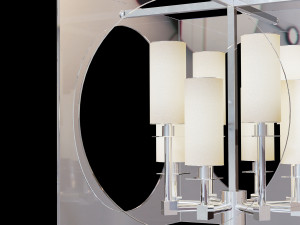 Chandelier Acrylic Cube Model 3D