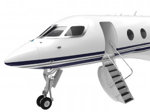 Aircraft Golfstream 650 Model 3D