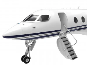 Aircraft Golfstream 650 3D Model