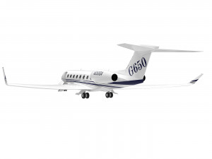 Aircraft Golfstream 650 Model 3D