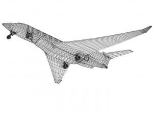 Aircraft Golfstream 650 Model 3D