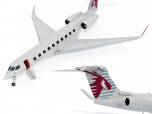 Airplane Gulfstream G700 3D Model