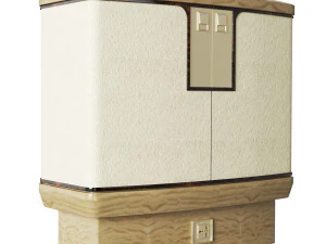 Airplane comode 3D Model