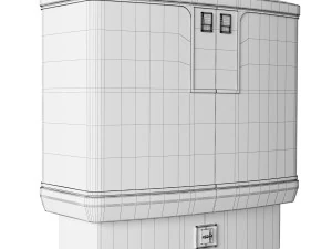 Airplane comode 3D Model