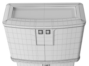 Airplane comode Model 3D