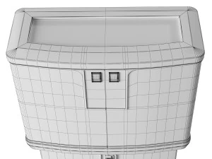 Airplane comode 3D Model