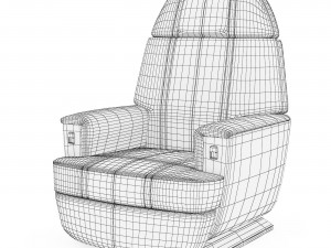 Airplane furniture Modèle 3D