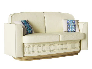 Divano dell'aereo Modello 3D