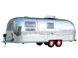 Airspresso coffee food trailer 3D Model