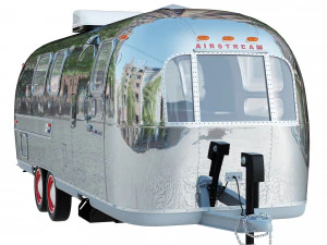 Airspresso coffee food trailer 3D Model