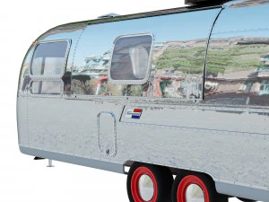 Airspresso coffee food trailer 3D Model
