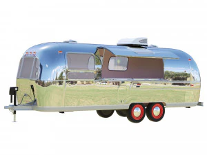 Airspresso coffee food trailer 3D Model