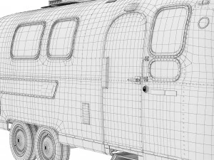 Airspresso coffee food trailer 3D Model