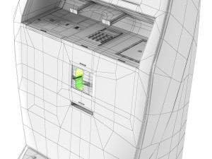 KLM self-service kiosk 3D-Modell